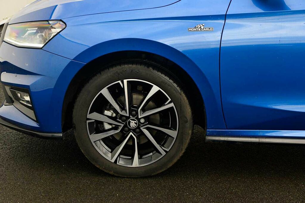 Skoda Fabia 1.0 Tsi 116 Monte Carlo Edition Dsg EJ25YYU Blue #5