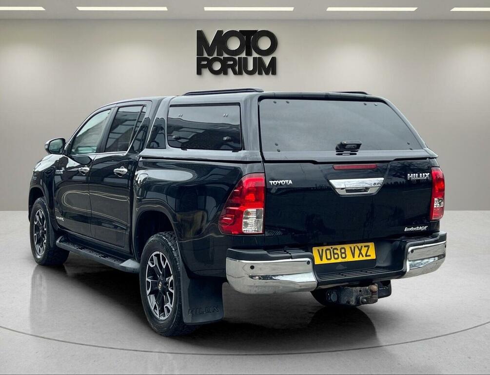 Toyota HILUX Pickup 2.4 D-4d Invincible X 4Wd Euro 6 Ss VO68VXZ Black #6