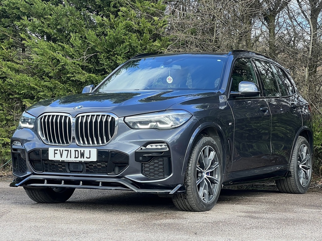 BMW X5 3.0 30D Mht M Sport Suv Hybrid Xdr FV71DWJ Grey #3