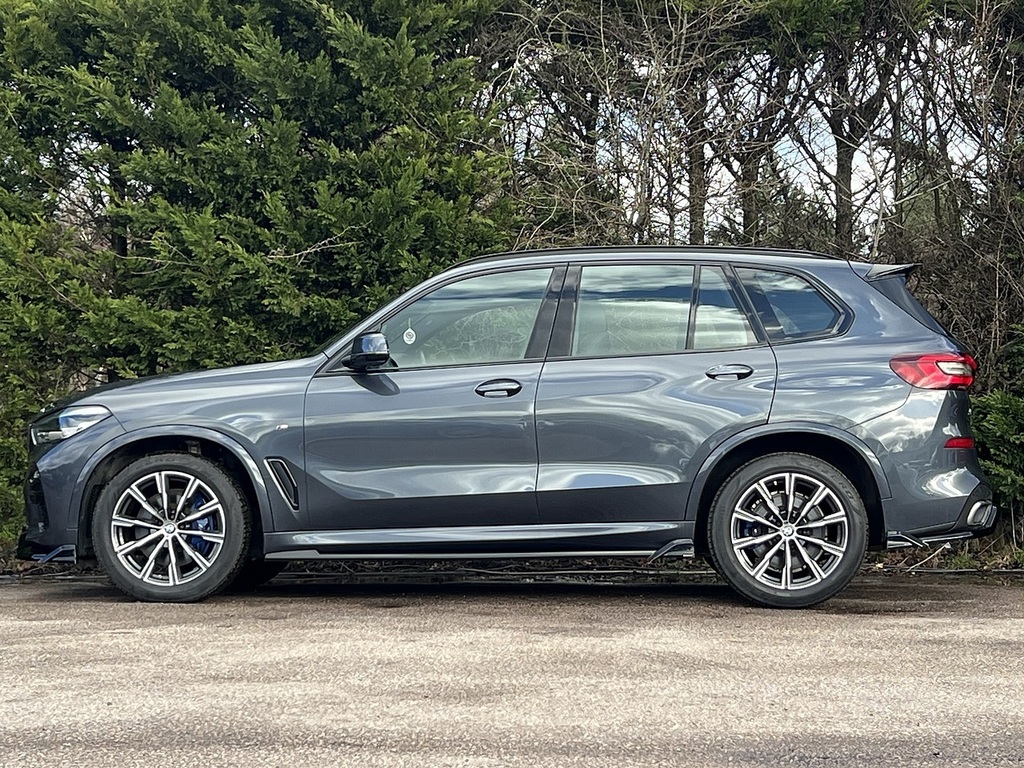BMW X5 3.0 30D Mht M Sport Suv Hybrid Xdr FV71DWJ Grey #5