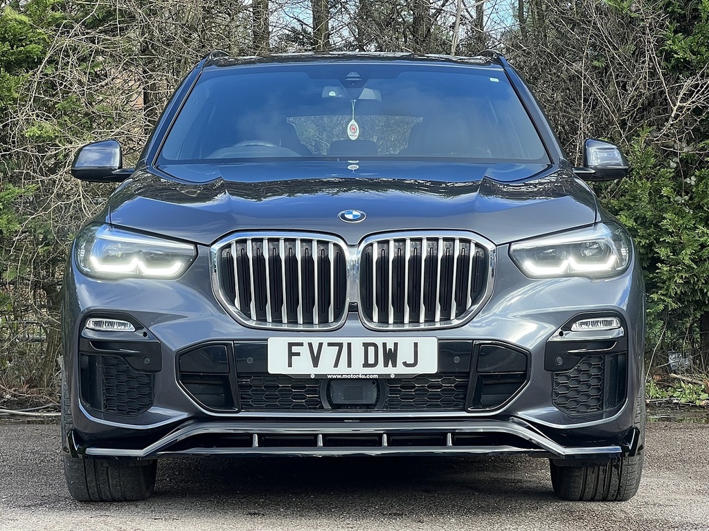 BMW X5 3.0 30D Mht M Sport Suv Hybrid Xdr FV71DWJ Grey #4