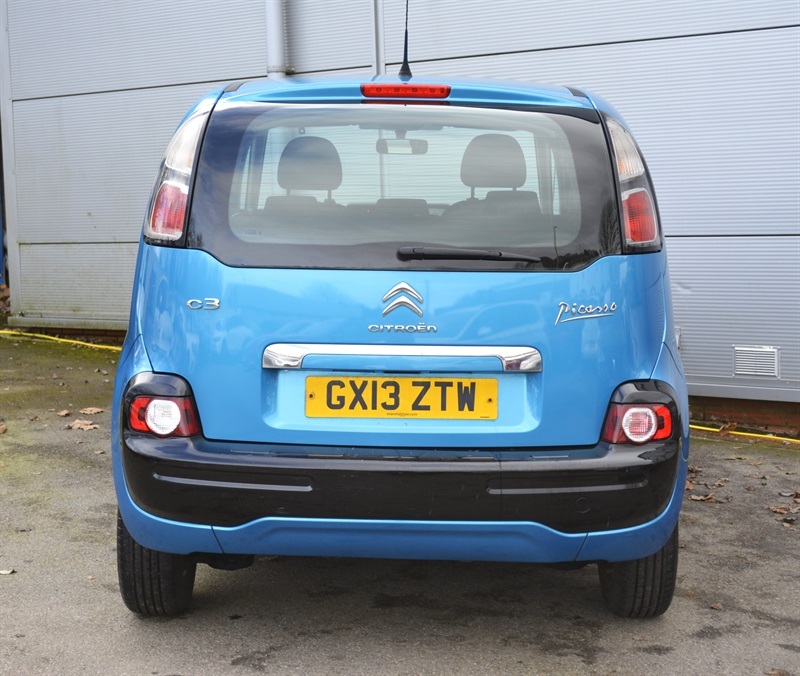 Citroen C3 Picasso 1.6 Hdi Vtr Mpv Euro 5 90 Ps GX13ZTW Blue #5