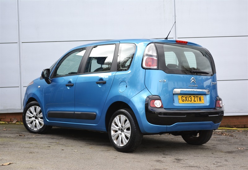 Citroen C3 Picasso 1.6 Hdi Vtr Mpv Euro 5 90 Ps GX13ZTW Blue #4