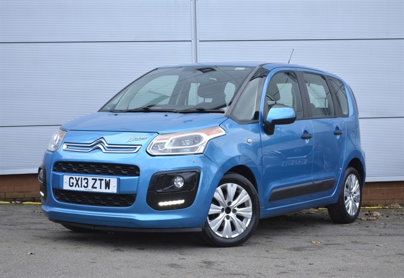 Citroen C3 Picasso 1.6 Hdi Vtr Mpv Euro 5 90 Ps GX13ZTW Blue #2