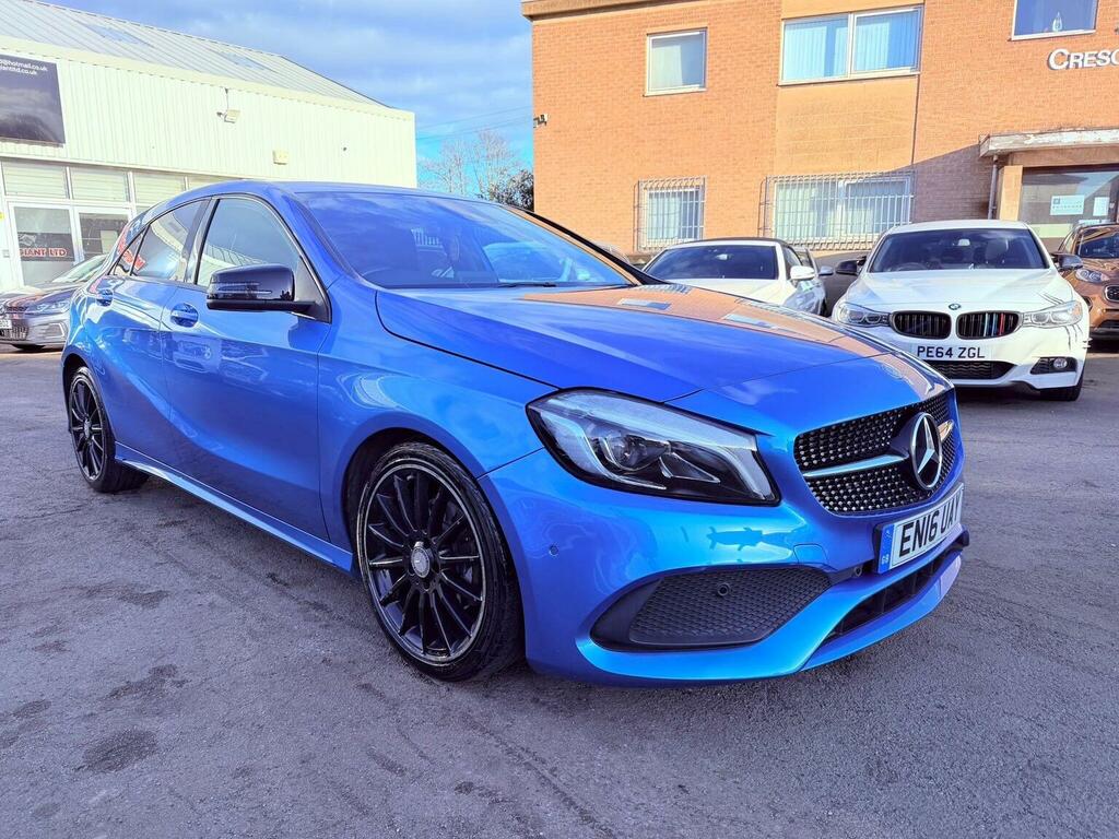 Mercedes-Benz A Class 2.1 A200d Amg Line Premium 7G-dct Euro 6 Ss 5 EN16UAY Blue #2
