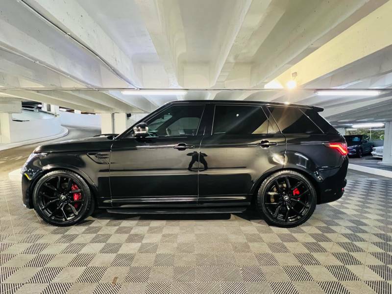 Land Rover Range Rover Sport 5.0 V8 Sc 575 Svr - 2018 18 DE65SVR Black #2