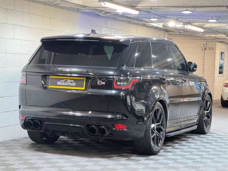 Land Rover Range Rover Sport 5.0 V8 Sc 575 Svr - 2018 18 DE65SVR Black #4