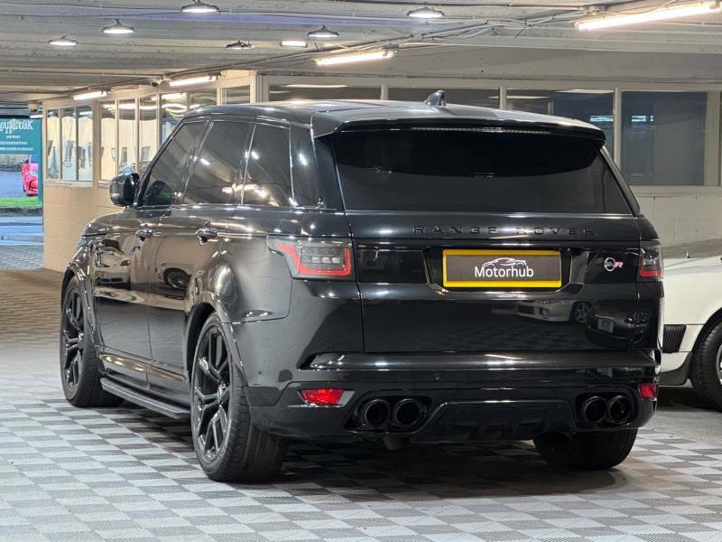 Land Rover Range Rover Sport 5.0 V8 Sc 575 Svr - 2018 18 DE65SVR Black #3