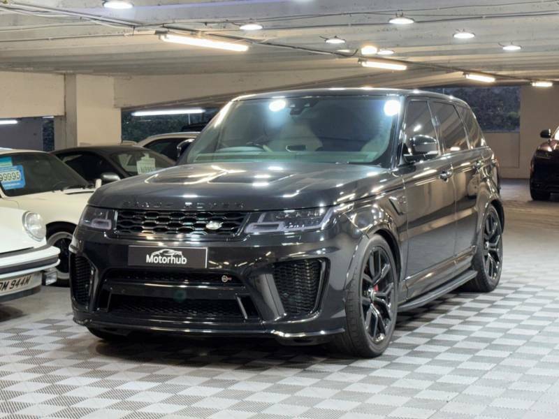 Land Rover Range Rover Sport 5.0 V8 Sc 575 Svr - 2018 18 DE65SVR Black #6