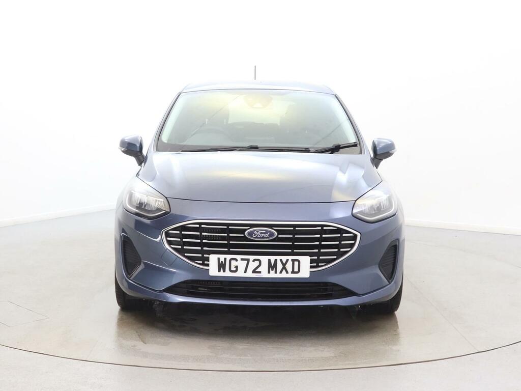 Ford Fiesta 1.0 Ecoboost Hybrid Mhev 125 Titanium X WG72MXD Blue #2