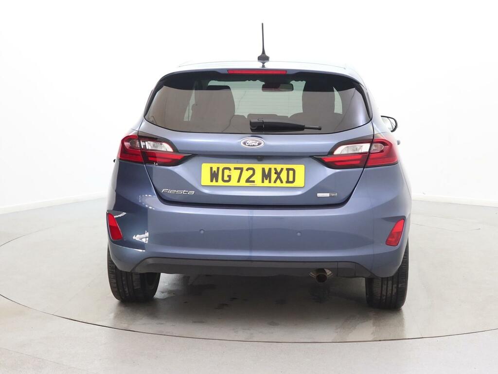 Ford Fiesta 1.0 Ecoboost Hybrid Mhev 125 Titanium X WG72MXD Blue #6