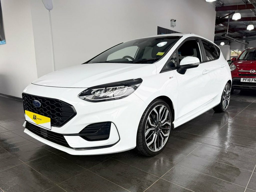 Ford Fiesta 1L St-line X Edition EJ72YLL White #4