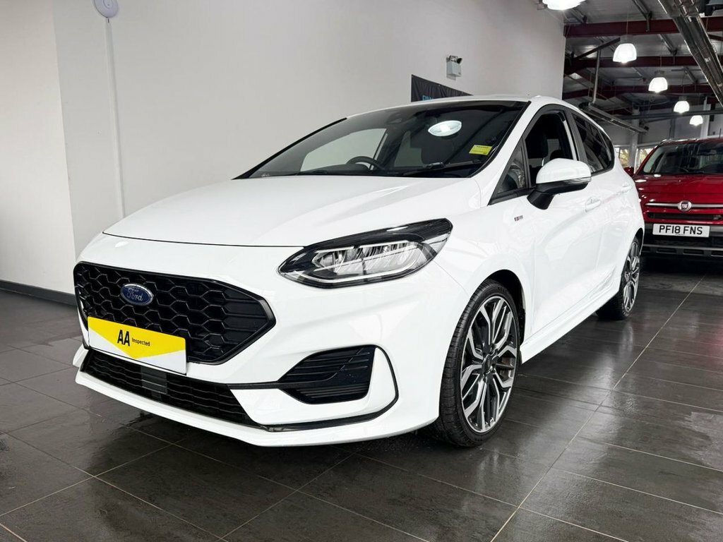Ford Fiesta 1L St-line X Edition EJ72YLL White #3