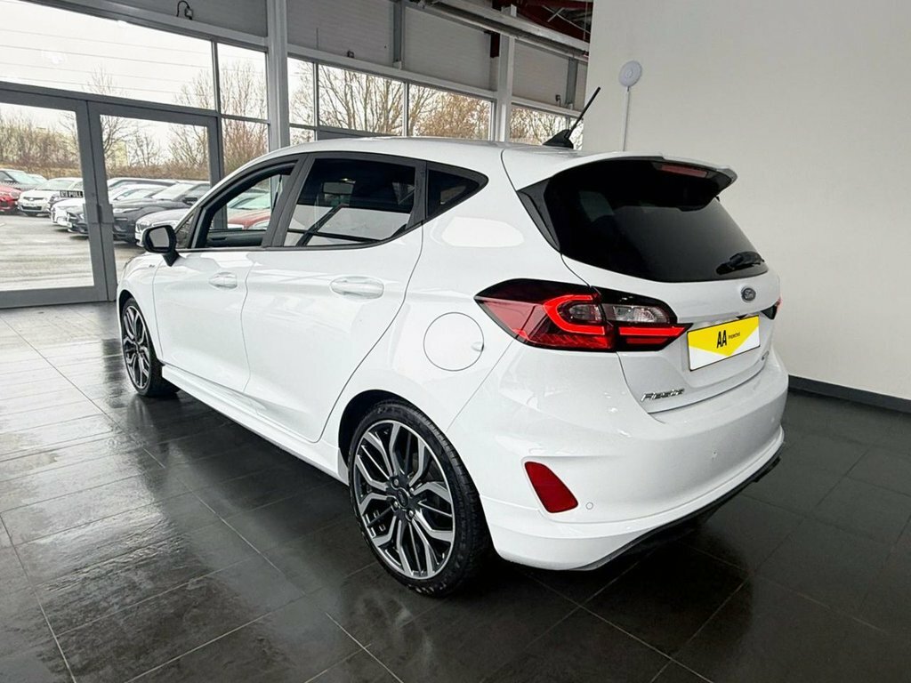 Ford Fiesta 1L St-line X Edition EJ72YLL White #5