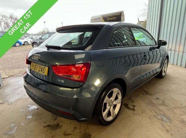 Audi A1 1.0 Tfsi Sport Hatchback Euro 6 PJ17OXD Blue #3