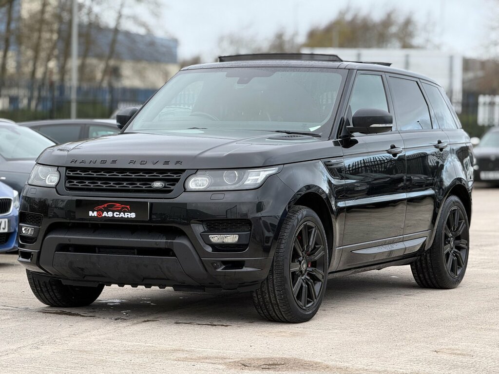 Land Rover Range Rover Sport 3.0 Sd V6 Dynamic Suv Aut FG15WUB Black #2