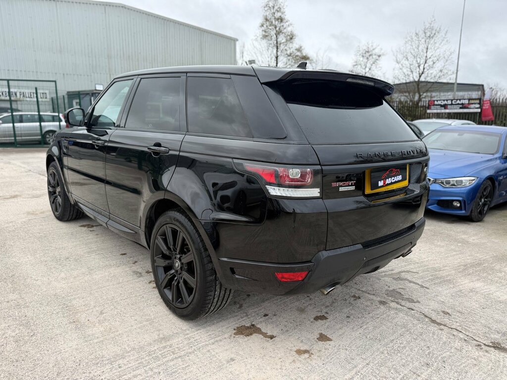 Land Rover Range Rover Sport 3.0 Sd V6 Dynamic Suv Aut FG15WUB Black #3