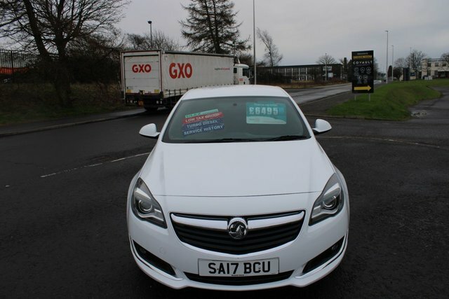 Vauxhall Insignia 2017 1.6 Cdti Sri VX Line 2017,19Alloys,bluetooth SA17BCU White #4