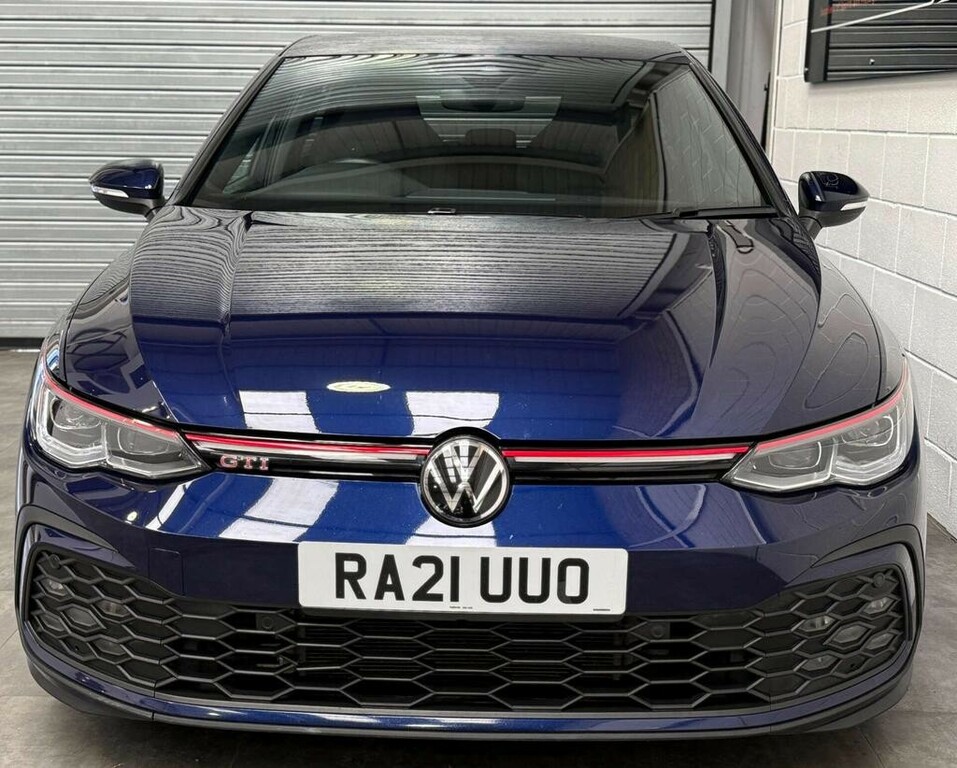 Volkswagen Golf 2.0 Tsi Gti 2021 RA21UUO Blue #2