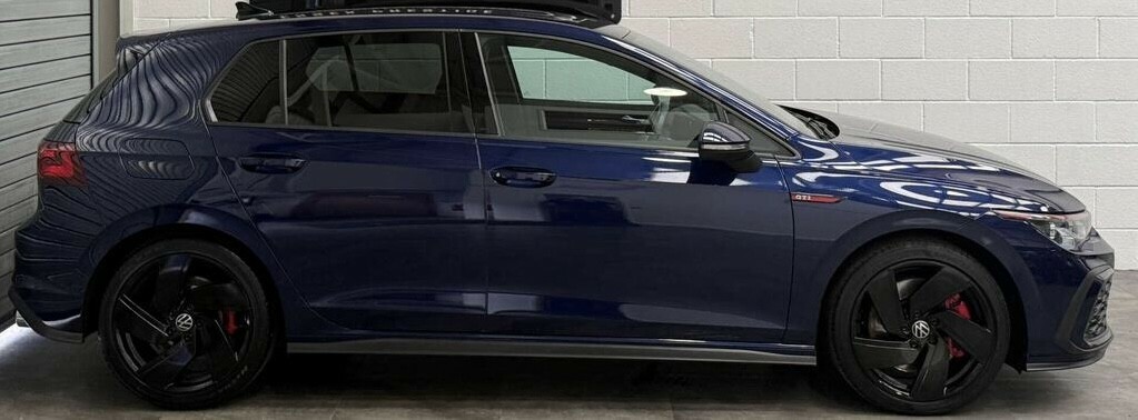 Volkswagen Golf 2.0 Tsi Gti 2021 RA21UUO Blue #4