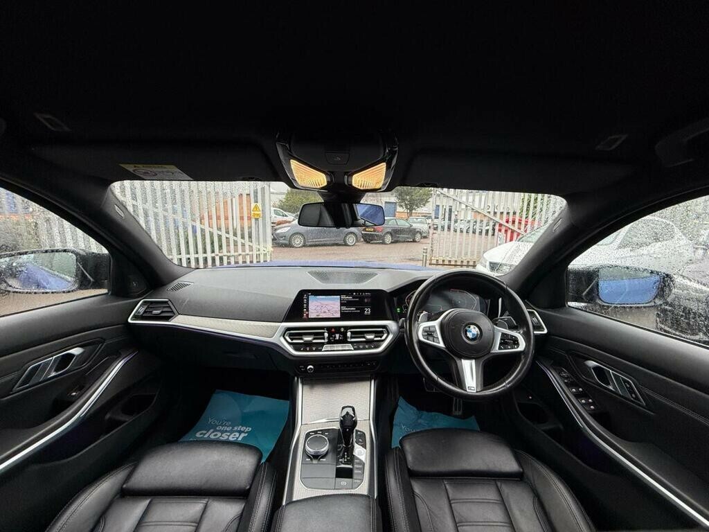 BMW 3 Series 2.0 320I M Sport Saloon 201919 NGZ7737 Blue #4