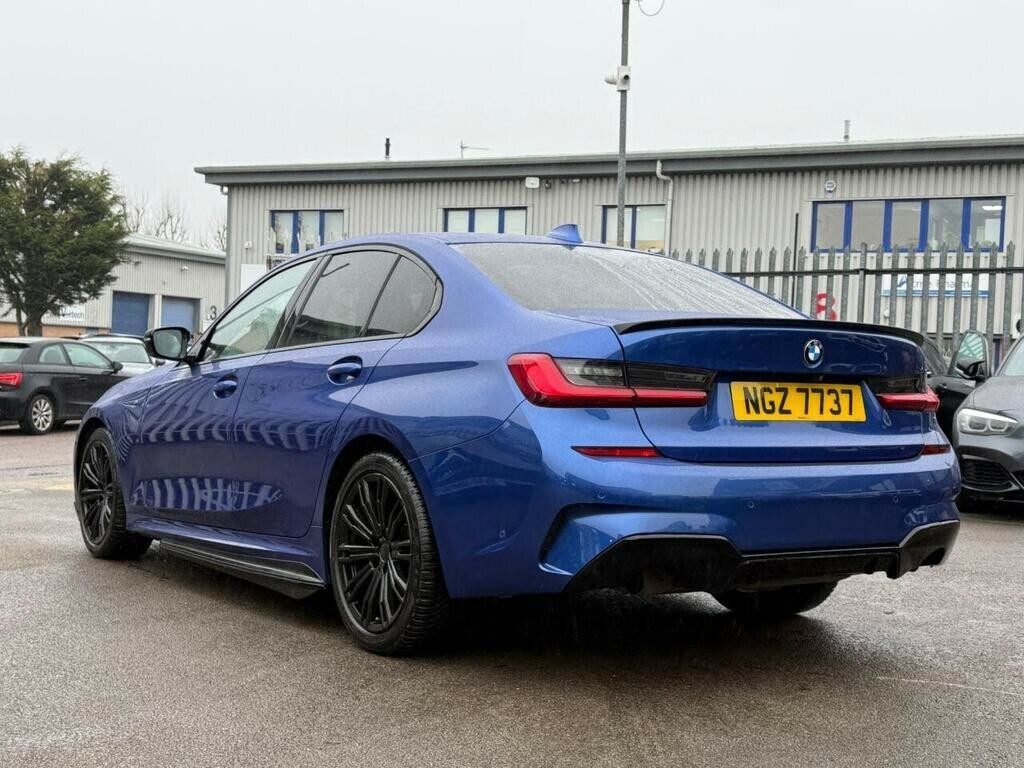 BMW 3 Series 2.0 320I M Sport Saloon 201919 NGZ7737 Blue #3