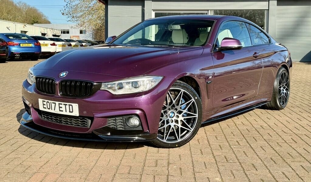 BMW 4 Series Gran Coupe 3.0 440I M Sport Coupe 201717 Purple