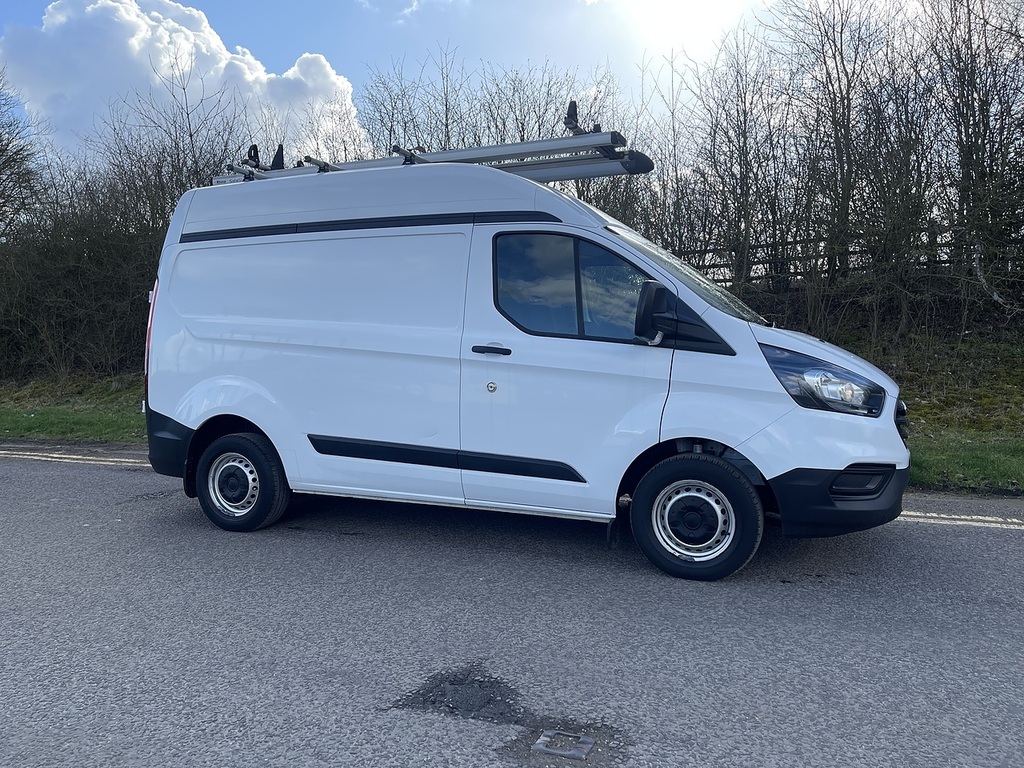 Ford Transit Custom 2.0 300 Ecoblue Leader L1 H2 Euro 6 Ss BK21YDV White #3