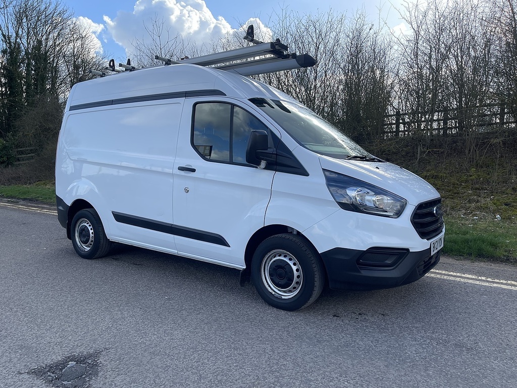 Ford Transit Custom 2.0 300 Ecoblue Leader L1 H2 Euro 6 Ss BK21YDV White #2