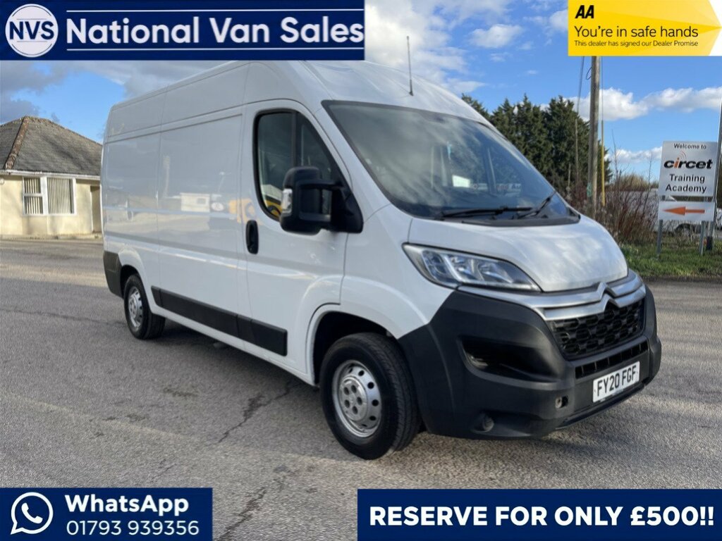 Citroen Relay 2.2 Bluehdi 35 Enterprise L2 High Roof Euro 6 Ss White