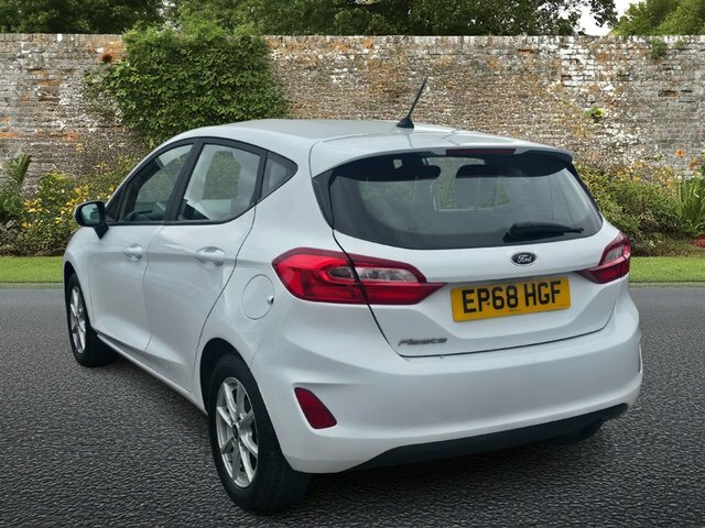 Ford Fiesta 1.1 Ti-vct Zetec Hatchback Euro EP68HGF White #4
