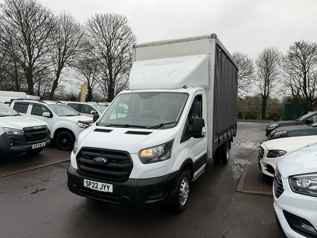 Ford Transit Custom 350 Leader Lwb Curtainside Lightweight SP22JYY White #5