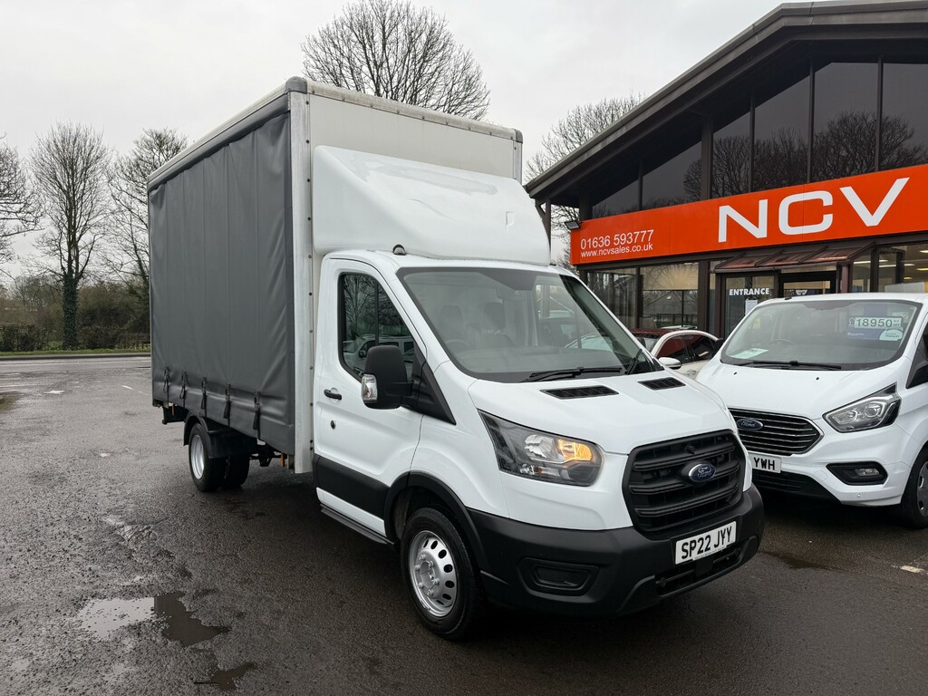 Ford Transit Custom 350 Leader Lwb Curtainside Lightweight SP22JYY White #4
