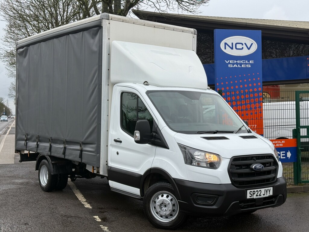 Ford Transit Custom 350 Leader Lwb Curtainside Lightweight White