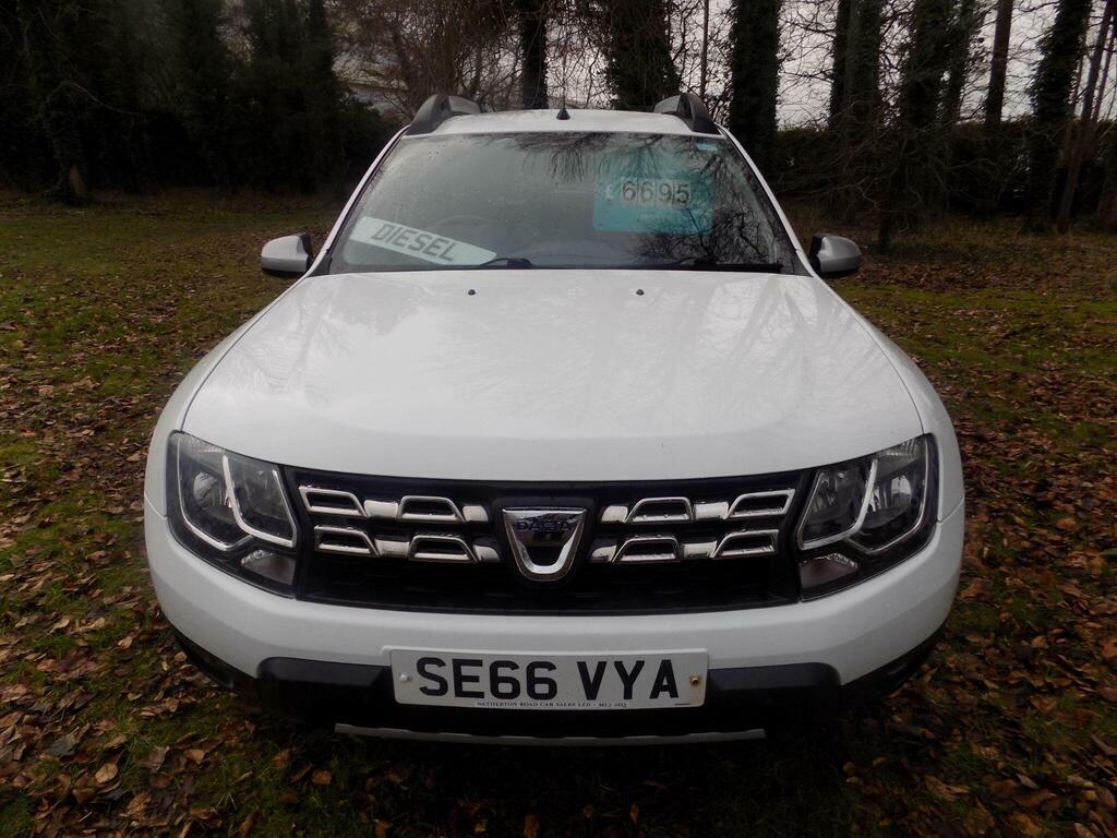 Dacia Duster 1.5 Dci Laureate Euro 6 S S SE66VYA White #3