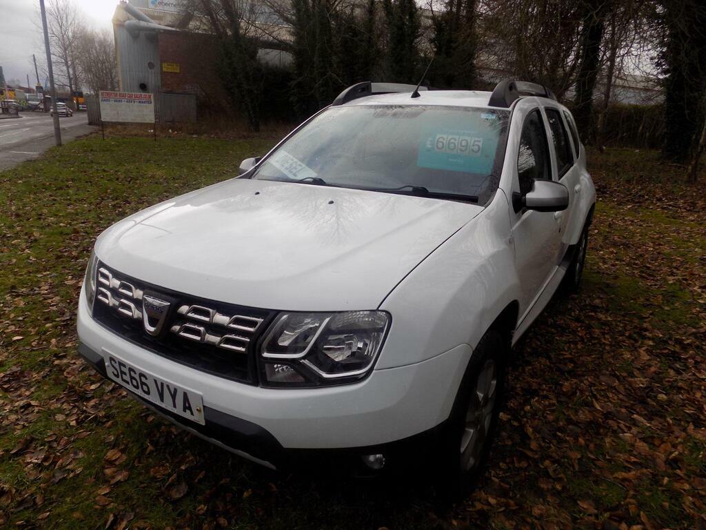 Dacia Duster 1.5 Dci Laureate Euro 6 S S SE66VYA White #4