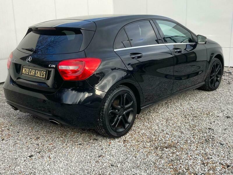 Mercedes-Benz A Class 1.5 A180 Cdi Sport OE64PYV Black #3