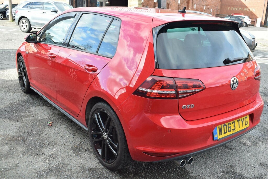 Volkswagen Golf 2.0 Tdi Bluemotion Tech Gtd Euro 6 Ss WD63TYG Red #6
