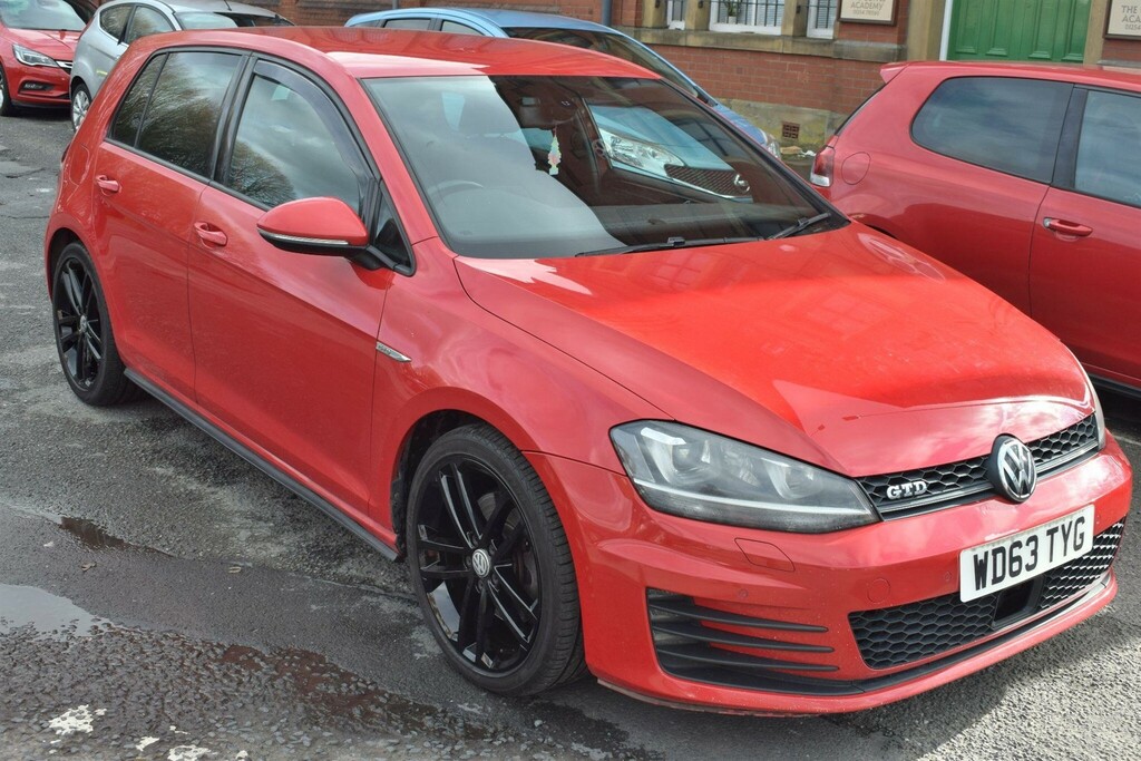 Volkswagen Golf 2.0 Tdi Bluemotion Tech Gtd Euro 6 Ss WD63TYG Red