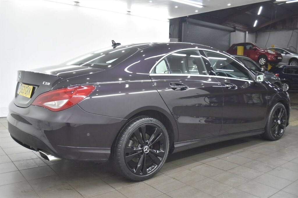 Mercedes-Benz CLA Class 2.1 Sport Coupe 7G-dct Euro 6 Ss Purple #2