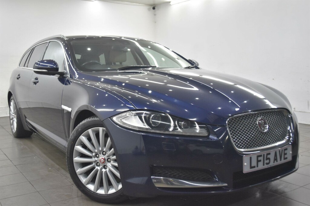 Jaguar XF 2.2D Luxury Sportbrake Euro 5 Ss LF15AVE Blue #5