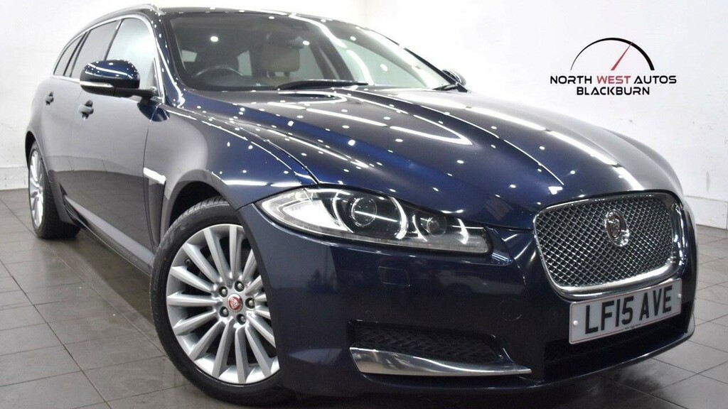 Jaguar XF 2.2D Luxury Sportbrake Euro 5 Ss Blue
