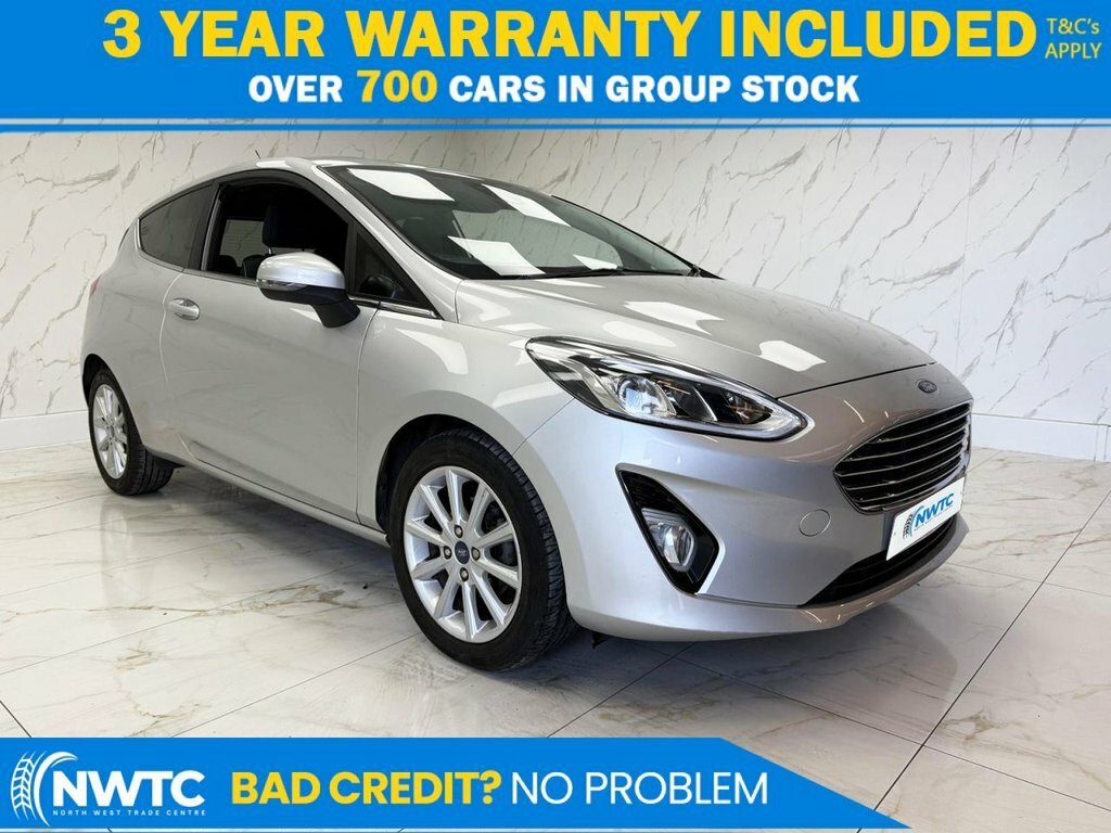 Ford Fiesta 1L Titanium Silver