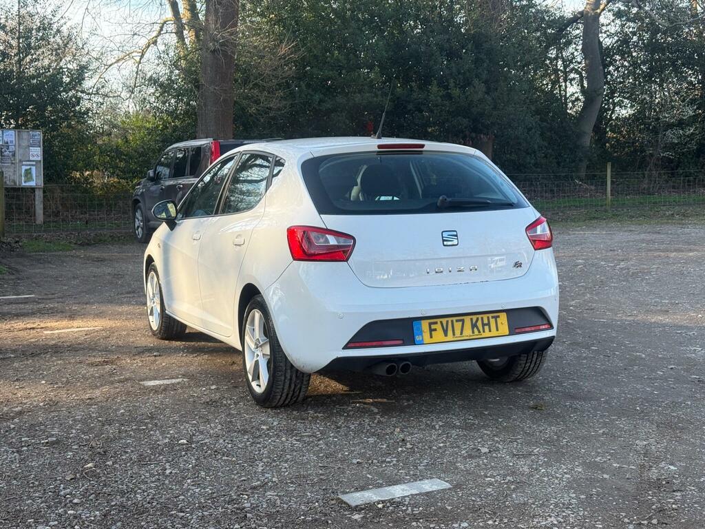 Seat Ibiza 1.2 Tsi Fr Euro 6 FV17KHT White #4