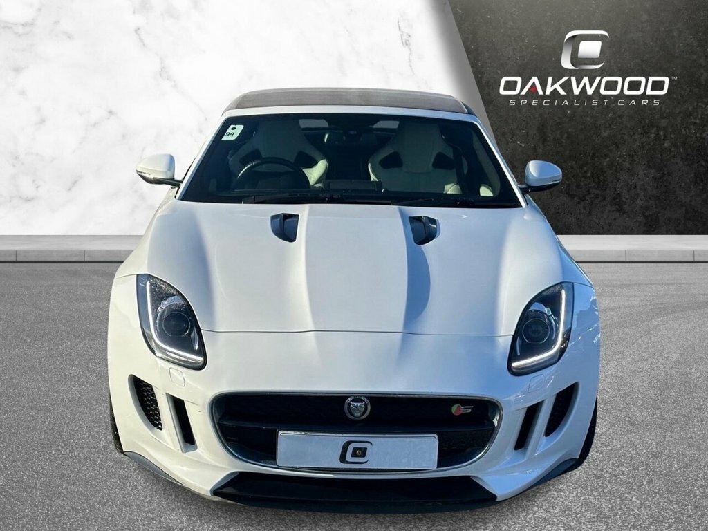 Jaguar F-Type 5L S White #2