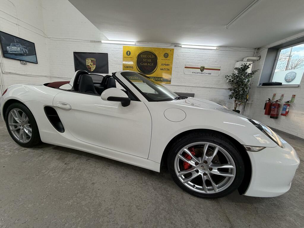 Porsche Boxster 2.7 981 Pdk White #5