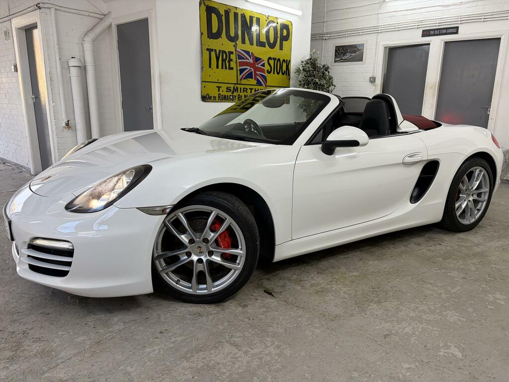 Porsche Boxster 2.7 981 Pdk White #4