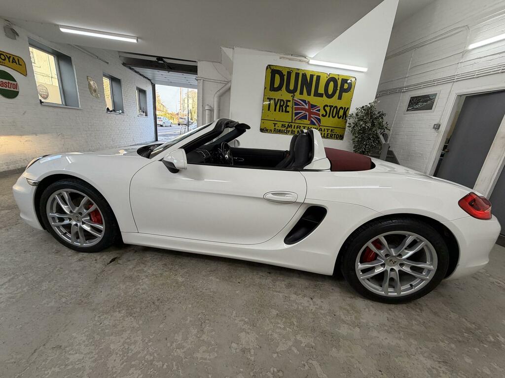 Porsche Boxster 2.7 981 Pdk White #6