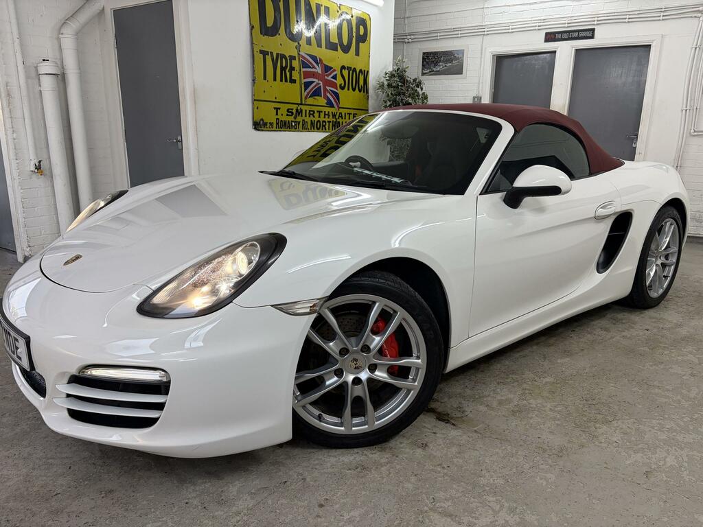 Porsche Boxster 2.7 981 Pdk White #2
