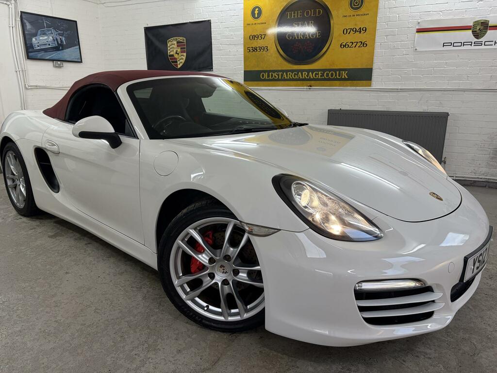 Porsche Boxster 2.7 981 Pdk White